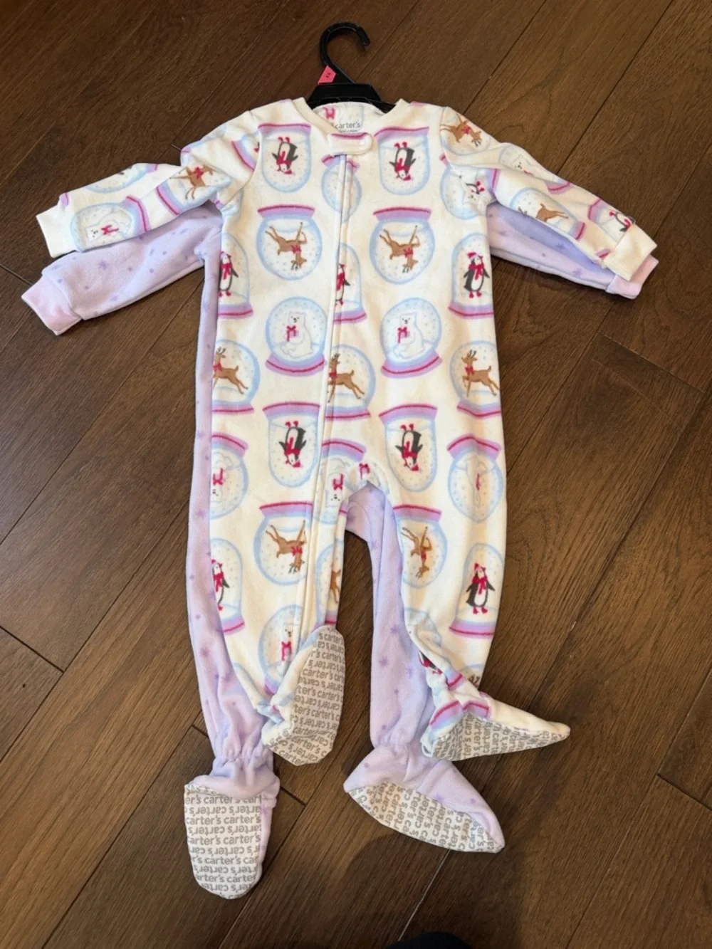 Carter's Winter Themed Footed One-Piece Footsies - 18 Months - C16-054